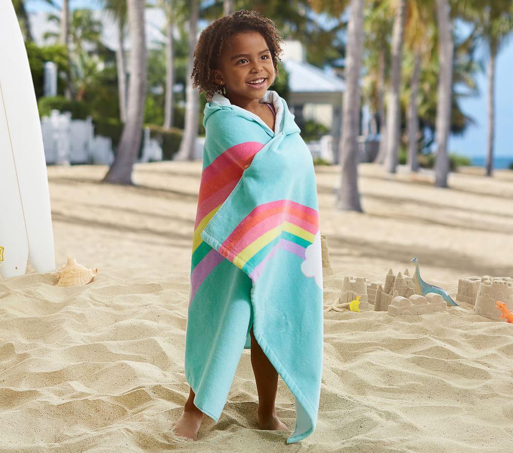 Unicorn Rainbow Kids Beach Wrap Pottery Barn Kids Australia